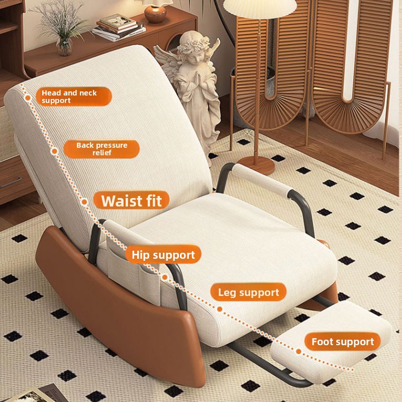 Outdoor Furniture Recliner Set - Lazy Chair Sofa Set for Living