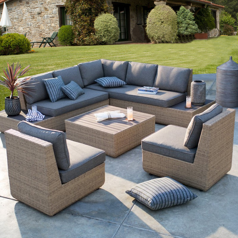 Outdoor Furniture Hotel - Outdoor Sofa Courtyard Rattan Garden Hotel