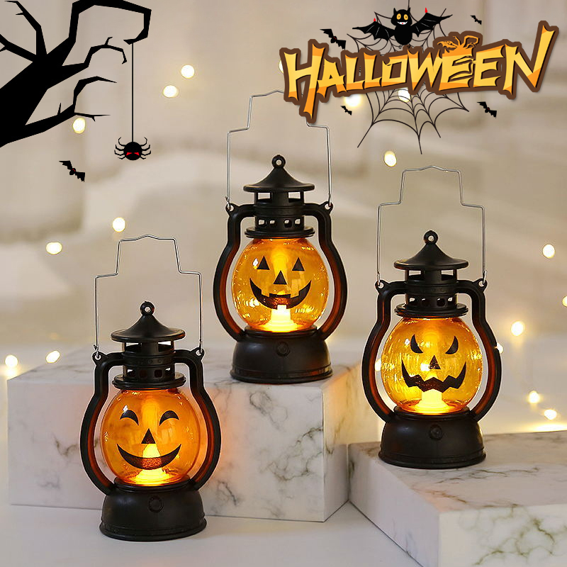 LED Pumpkin Lantern Handheld L - Outdoor Furniture Hotel ulasan dan harga