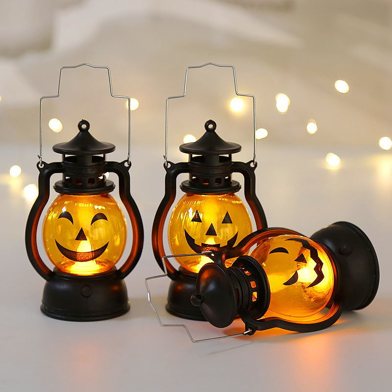 LED Pumpkin Lantern Handheld L - Outdoor Furniture Hotel ulasan dan harga