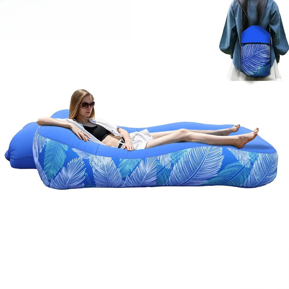 Inflatable Sofa Bed Swimming P - Outdoor Furniture For Pool ulasan dan harga
