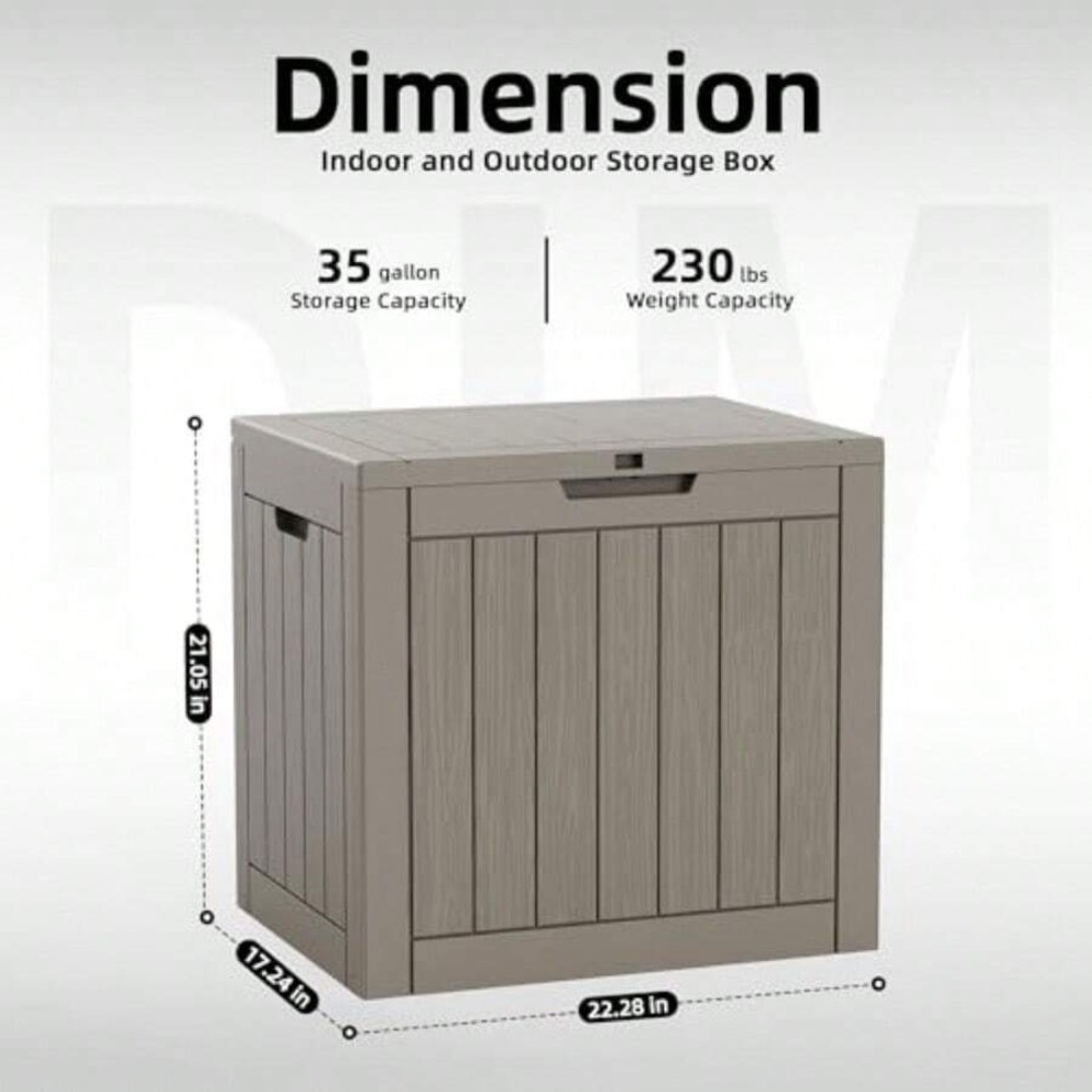 45 Gallon Deck Box Outdoor Sto - Outdoor Furniture For Pool ulasan dan harga