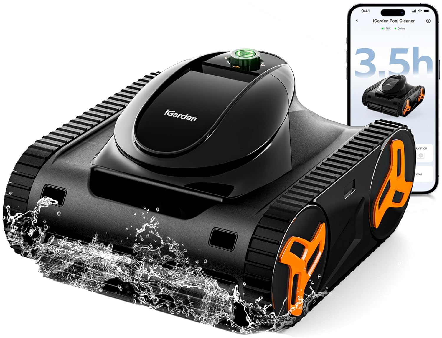 Robotic Pool Cleaner KN Series - Outdoor Furniture For Pool ulasan dan harga