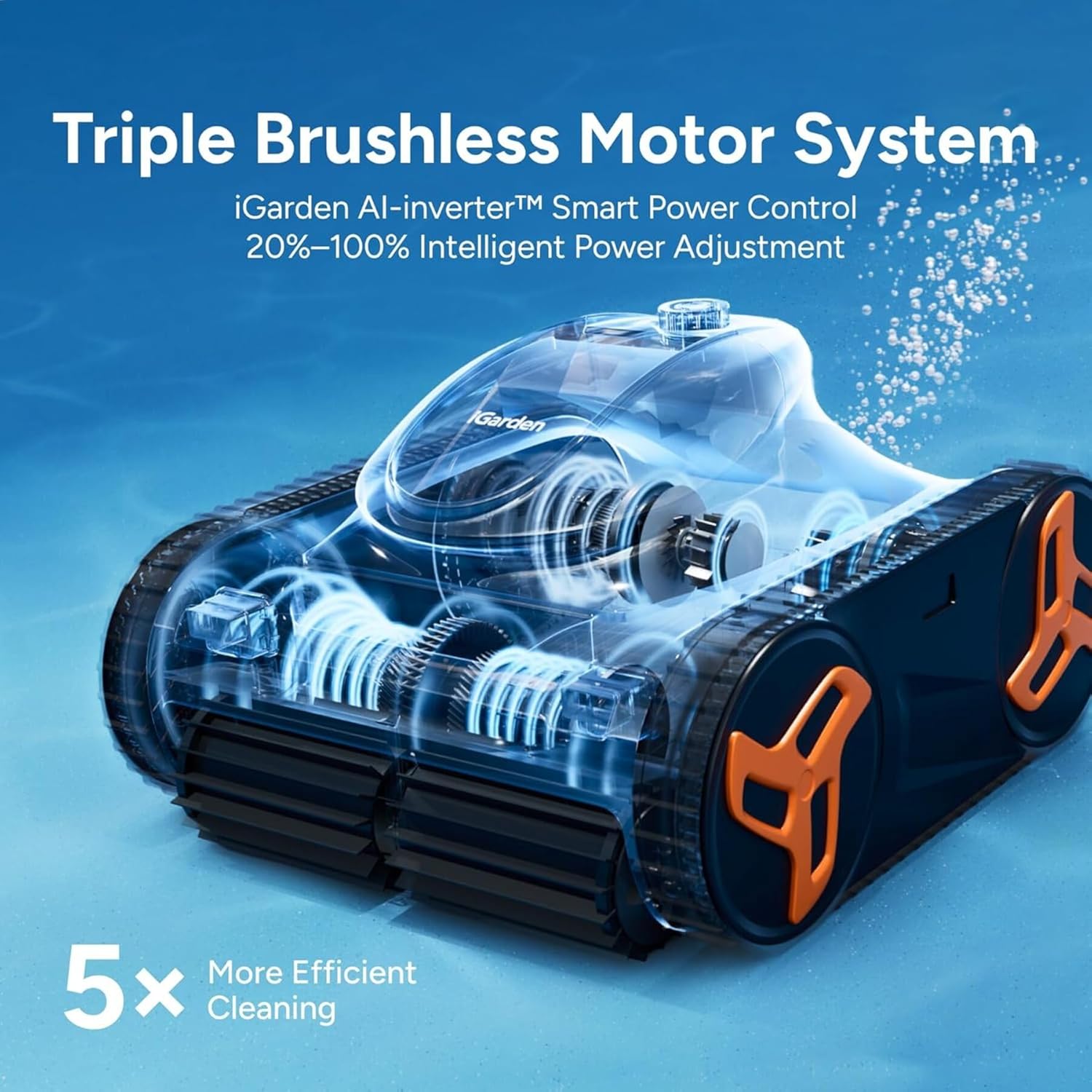 Robotic Pool Cleaner KN Series - Outdoor Furniture For Pool ulasan dan harga
