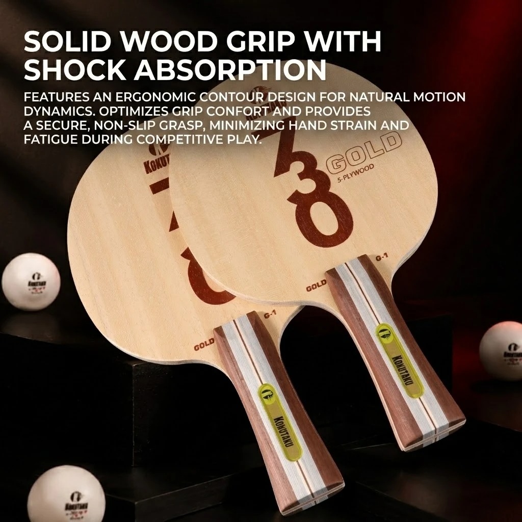 Kokutaku Table Tennis Blade FL - Outdoor Furniture Wood ulasan dan harga