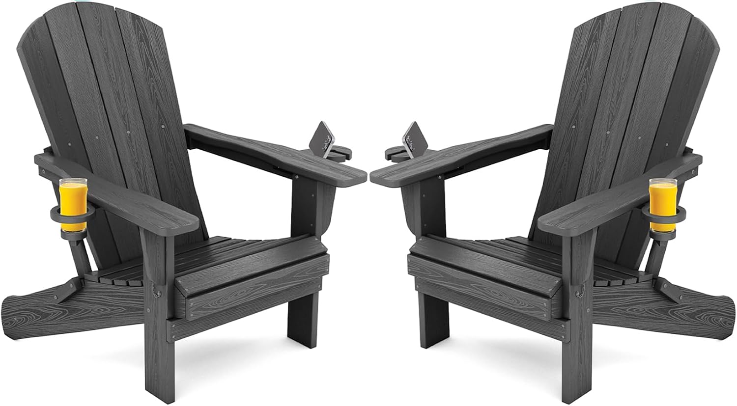 Outdoor Folding Chairs Set Of  - Deck Chair Lounger ulasan dan harga