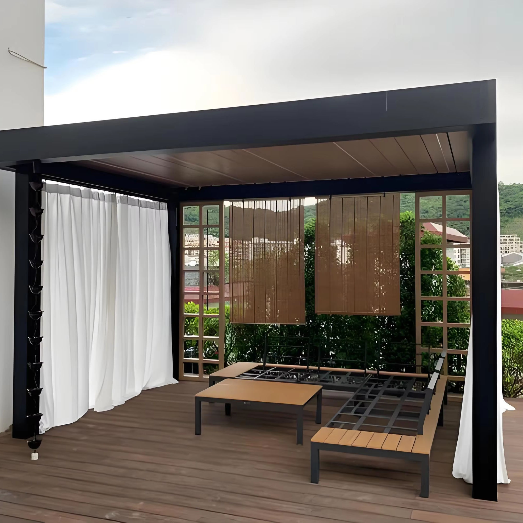 Various Sizes Aluminum Alloy R - Outdoor Furniture For Pool ulasan dan harga