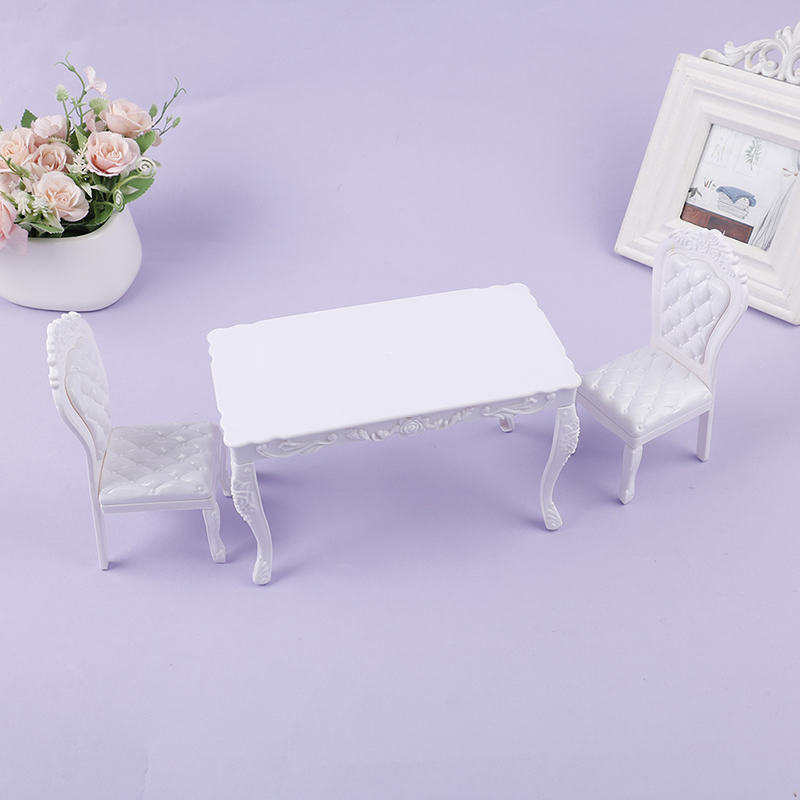 Dollhouse 1:6 Kitchen Furnitur - Outdoor Furniture Wood ulasan dan harga