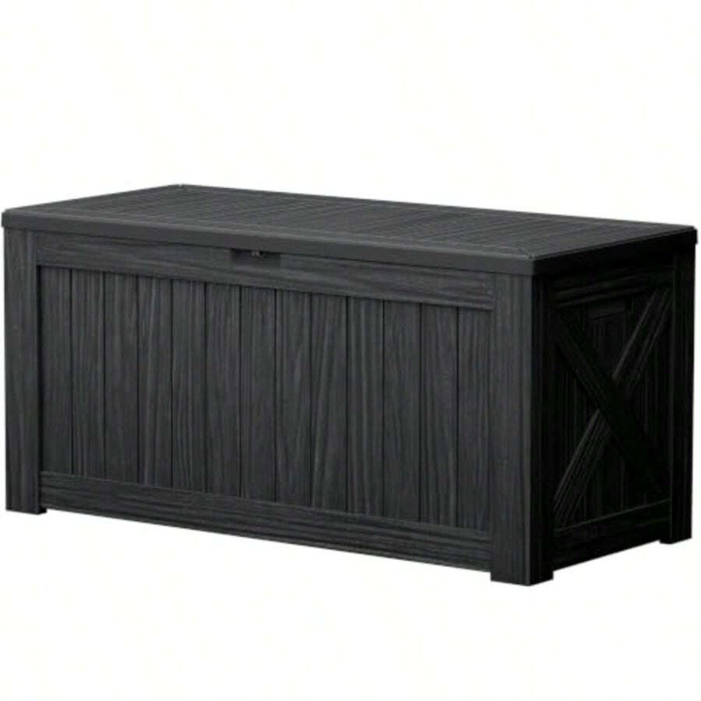 120 Gallon Deck Box Outdoor St - Outdoor Furniture For Pool ulasan dan harga