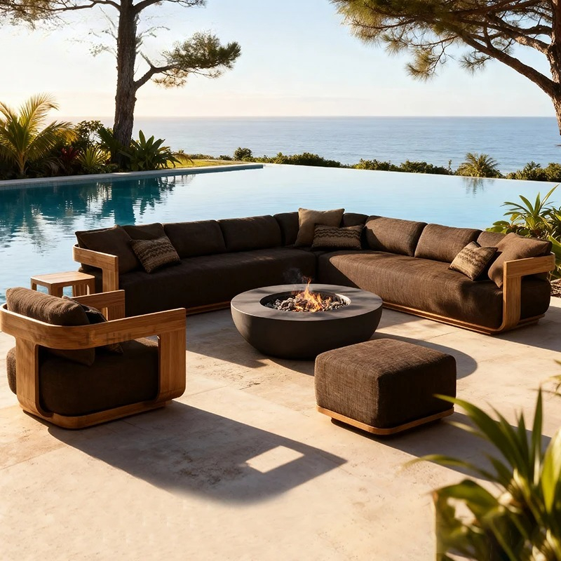 Sofa, with Waterproof UV-resis - Outdoor Furniture Hotel ulasan dan harga