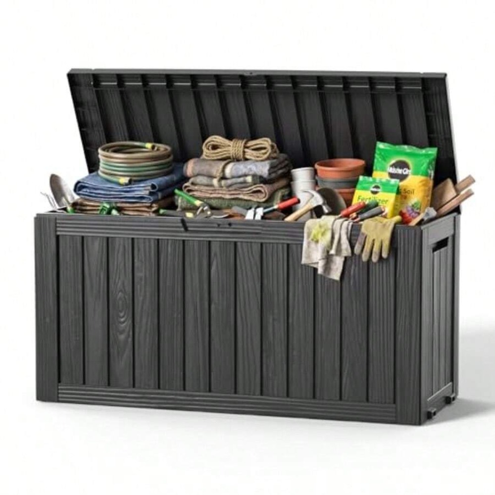 90 Gallon Outdoor Deck Box Wat - Outdoor Furniture For Pool ulasan dan harga